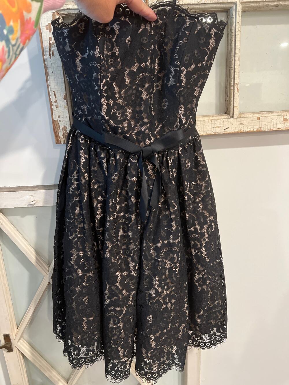 NWT Robert Rodriguez & Target black lace cocktail dress size 4